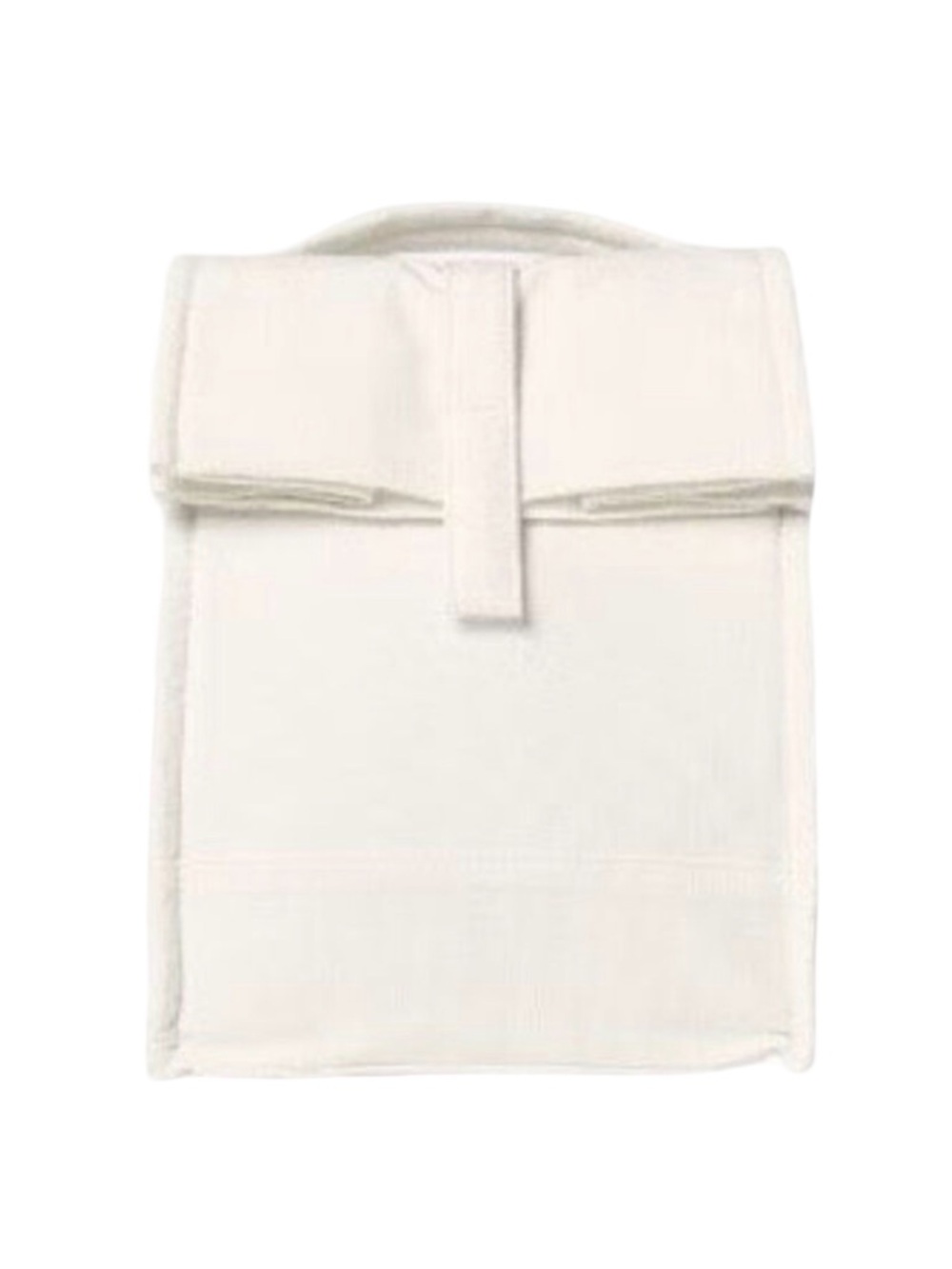 Figmint Insulated Lunch Tote - White - 8.5” x 10” x 6”